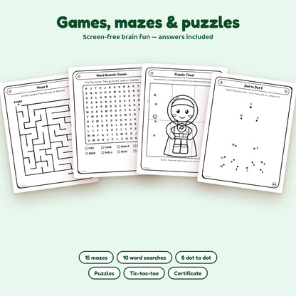 My Big Activity Book – 200+ Printable Preschool Pages for Kids Ages 3–6