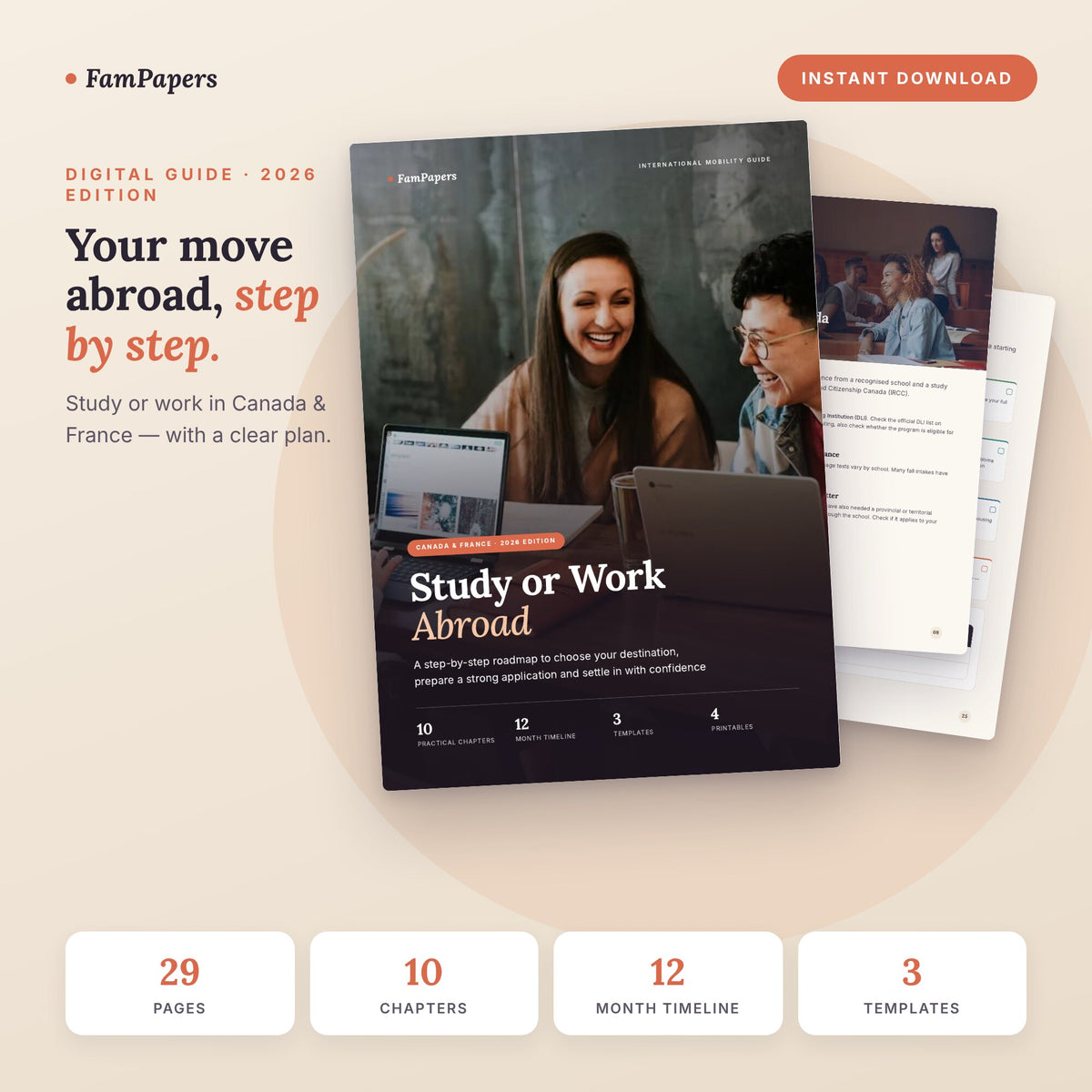 Study or Work Abroad| Fam&Papers